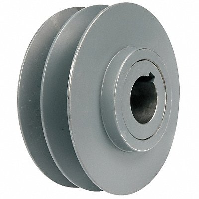 VarPitchVBeltPulley NarWedge 11/8in Iron