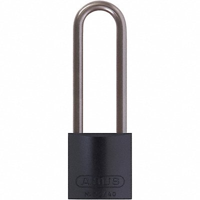 Lockout Padlock KD MK Black 1-1/2 H