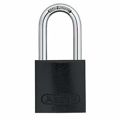 Lockout Padlock KA Black 1-1/2 H PK3