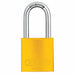 Lockout Padlock KA Yellow 1-1/2 H PK3