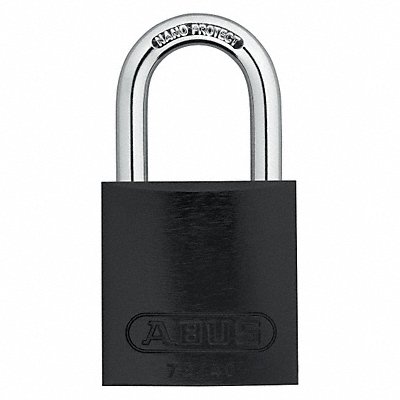 Lockout Padlock KA Black 1-1/2 H