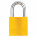 Lockout Padlock KA Yellow 1-1/2 H PK3