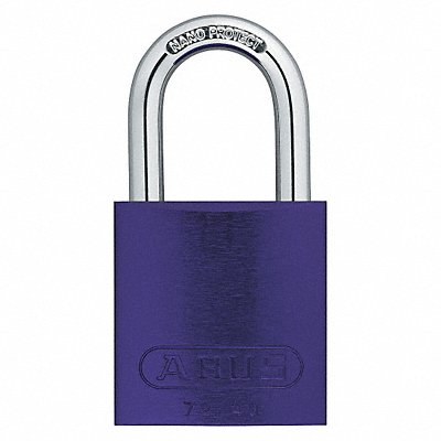 Lockout Padlock KA Purple 1-1/2 H PK3