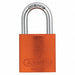 Lockout Padlock KA Orange 1-1/2 H PK12