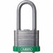 Lockout Padlock KD MK Green 1-3/8 H