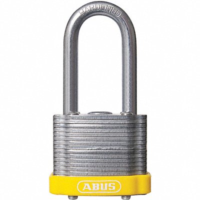 Lockout Padlock KA Yellow 1-3/8 H