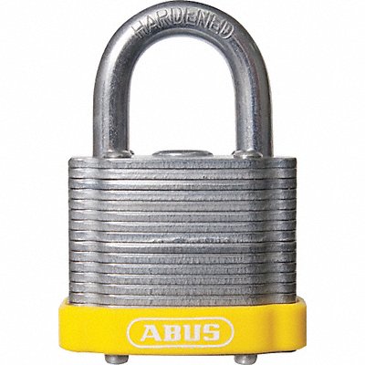 Lockout Padlock KD MK Yellow 1-3/8 H