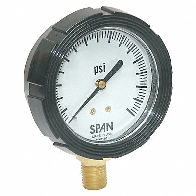 D7962 Pressure Gauge 0 to 15 psi 2-1/2In 1/4In