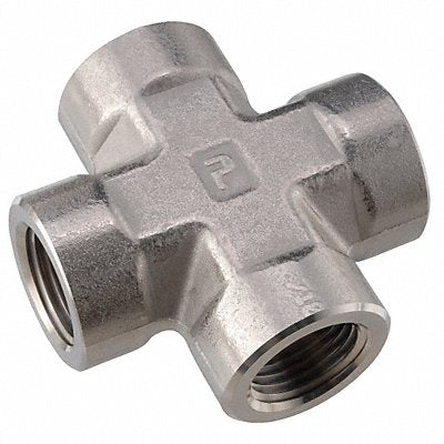 Cross 316 SS 1/2 in Pipe Size FNPT