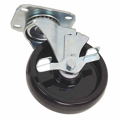 NSF-Listed Plate Caster Swivel 250 lb.