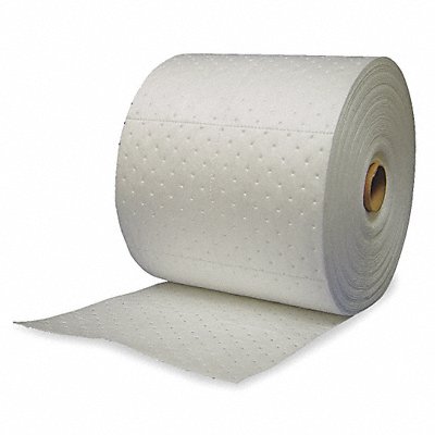 Absorbent Roll Oil-Based Liquids White