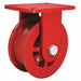 Dual-Flange Track Wheel Plate Caster