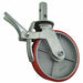 Total-Lock Bolt-In Round Stem Caster