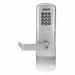 Electronic Lock Satin Chrome 12 Button