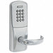 Electronic Lock Satin Chrome 12 Button