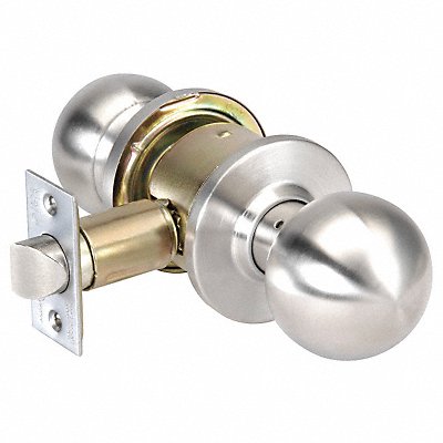 Knob Lockset Mechanical Passage Grd. 2