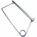 Safety Pin 3.94 in L 1/4 in dia Steel