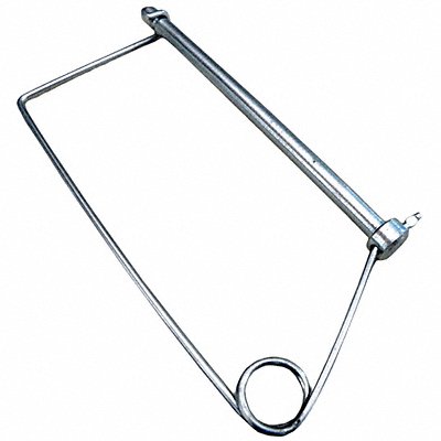 Safety Pin 4.44 in L 1/4 in dia Steel