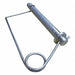 Safety Pin 5.35 in L 5/8 in dia Steel