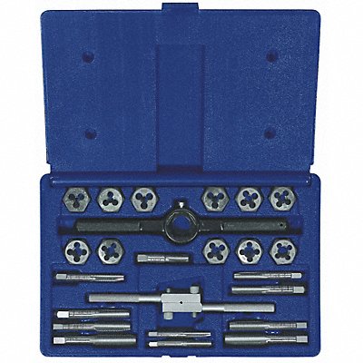 Tap/Die Set 24pc NC NF NPT