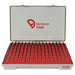 Black Ox-Coated Pin Gauge Set Metric
