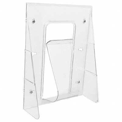 Magazine Holder 1 Compartment Clear