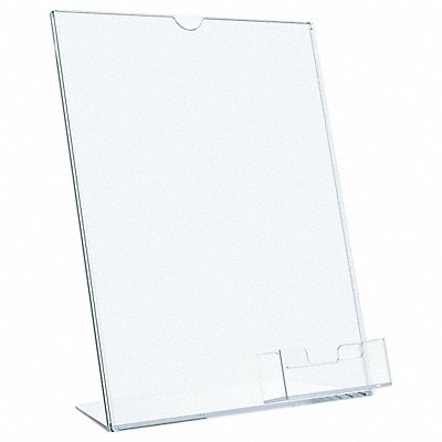 Sign and Business Card Holder 8-1/2x11