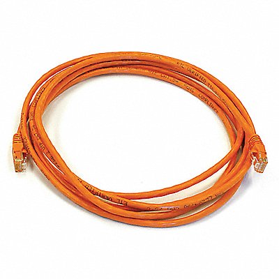 Patch Cord Cat 5e Booted Orange 10 ft.