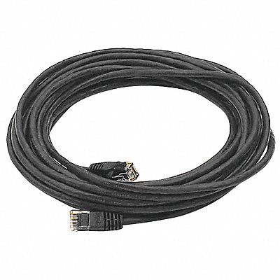 Patch Cord Cat 5e Booted Black 25 ft.