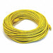 Patch Cord Cat 5e Booted Yellow 75 ft.