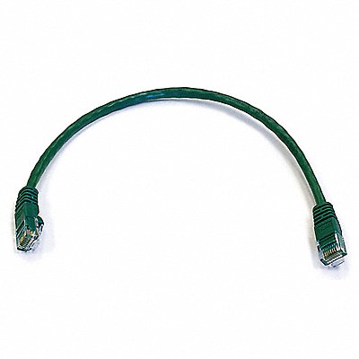 Patch Cord Cat 6 Booted Green 1.0 ft.