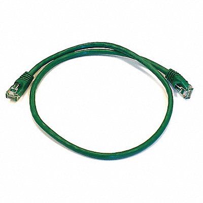 Patch Cord Cat 6 Booted Green 2.0 ft.