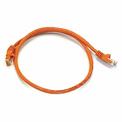 Patch Cord Cat 6 Booted Orange 2.0 ft.