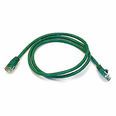 Patch Cord Cat 6 Booted Green 3.0 ft.