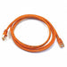 Patch Cord Cat 6 Booted Orange 5.0 ft.