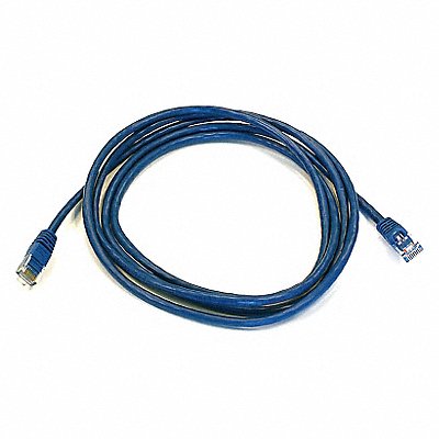 Patch Cord Cat 6 Booted Blue 7.0 ft.