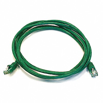 Patch Cord Cat 6 Booted Green 7.0 ft.