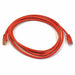 Patch Cord Cat 6 Booted Red 7.0 ft.