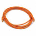 Patch Cord Cat 6 Booted Orange 10 ft.