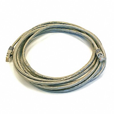 Patch Cord Cat 6 Booted Gray 14 ft.