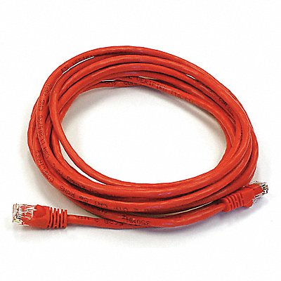 Patch Cord Cat 6 Booted Red 14 ft.