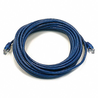 Patch Cord Cat 6 Booted Blue 25 ft.