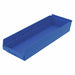 F8871 Shelf Bin Blue Indstr Grd Poly 4 in