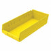 Shelf Bin Yellow Indstr Grd Poly 4 in