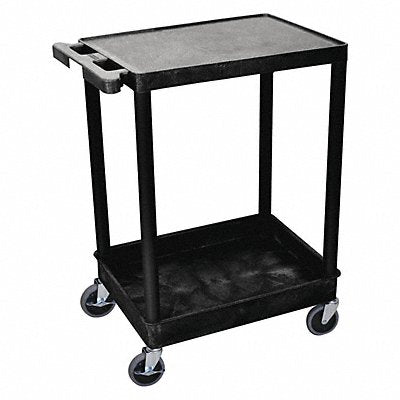 Utility Cart 300 lb Cap. Resin 2 Shlvs