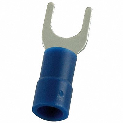 Fork Terminal Tin Copper Blue PK100