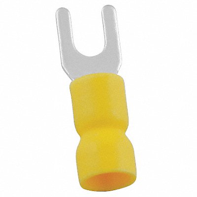 Fork Terminal Tin Copper Yellow PK50