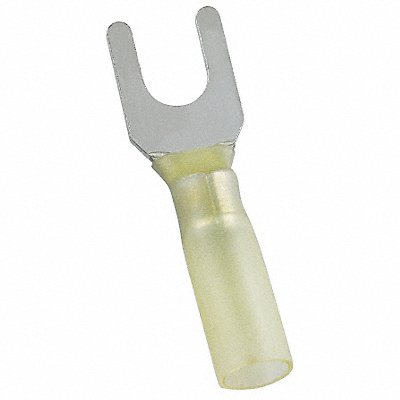 Fork Terminal Tin Copper Yellow PK25