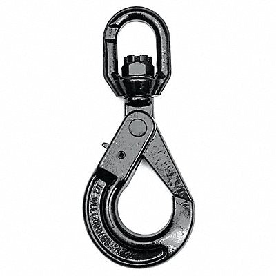 Slip Hook Steel G80 Swivel 12000 lb.