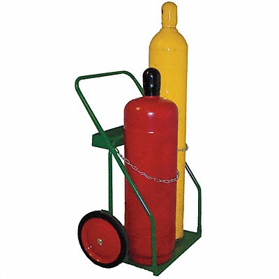 Cylinder HandTruck 400lb 44 x30 x12-1/2 